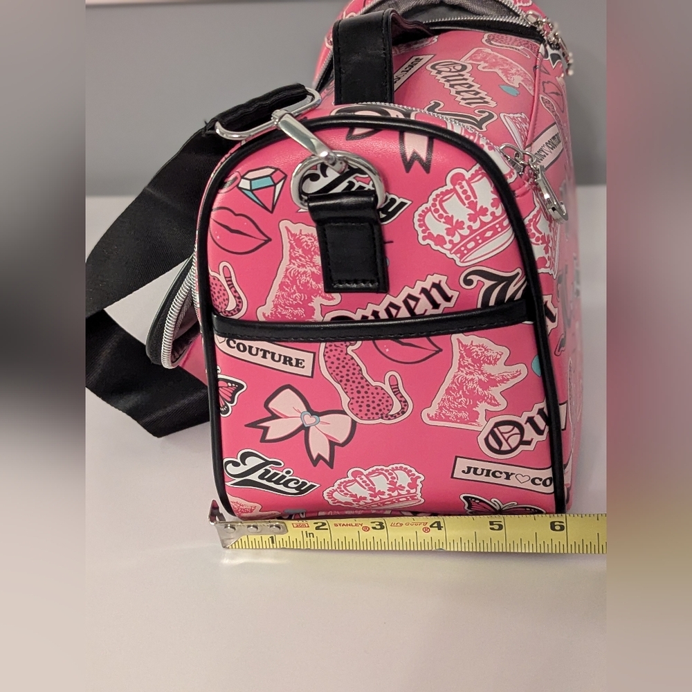 NWT Juicy Couture Large Insulated Tote/Shoulder/Crossbody Lunch/Snack Bag/Box - Picture 12 of 16